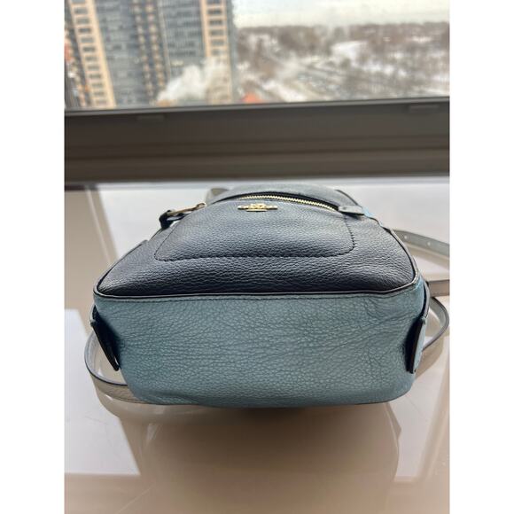 Coach Andi Midnight/Multi Mini Metallic Blue Backpack display picture 1